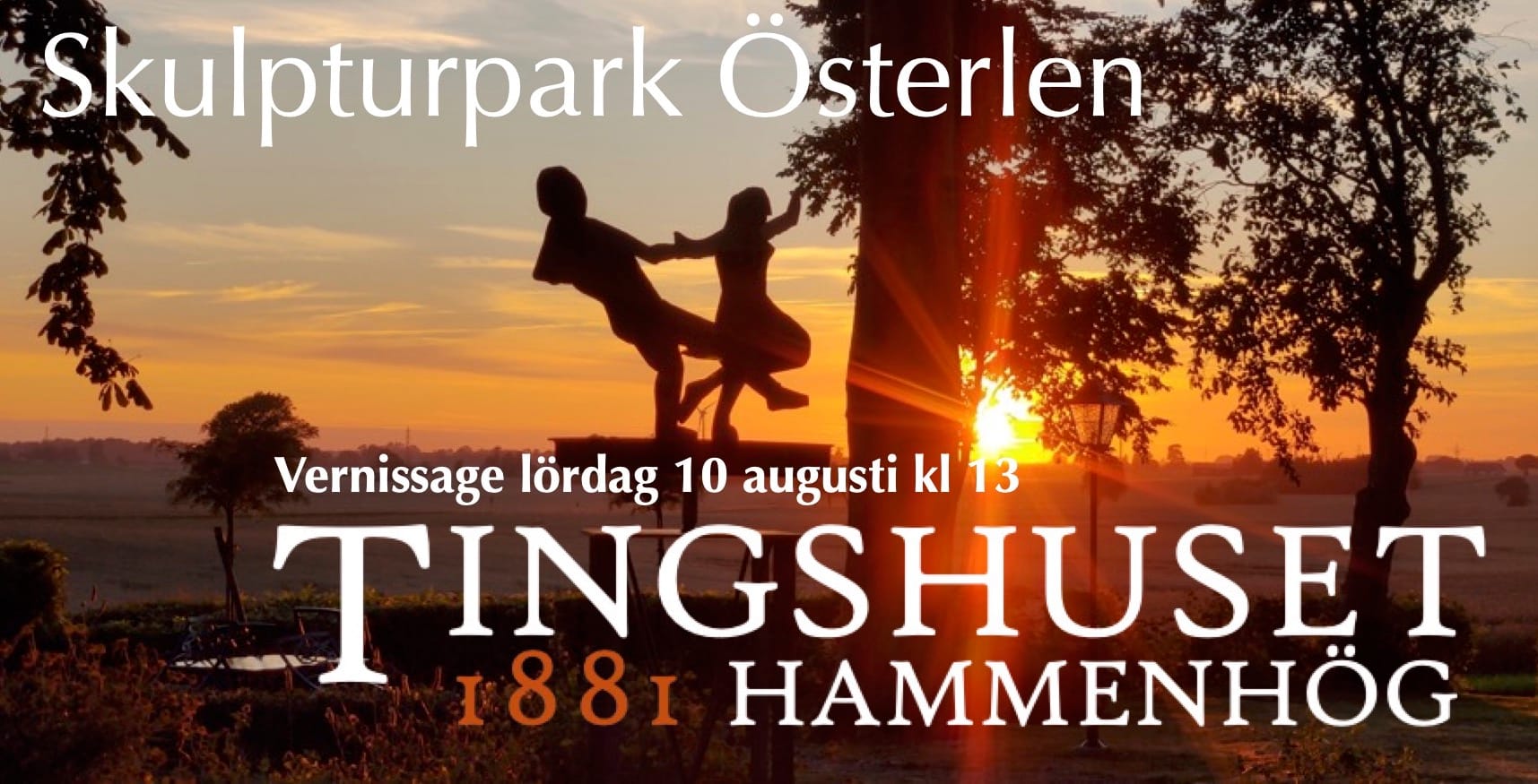 Vernissage - Skulpturpark Österlen - 10/8 kl 13