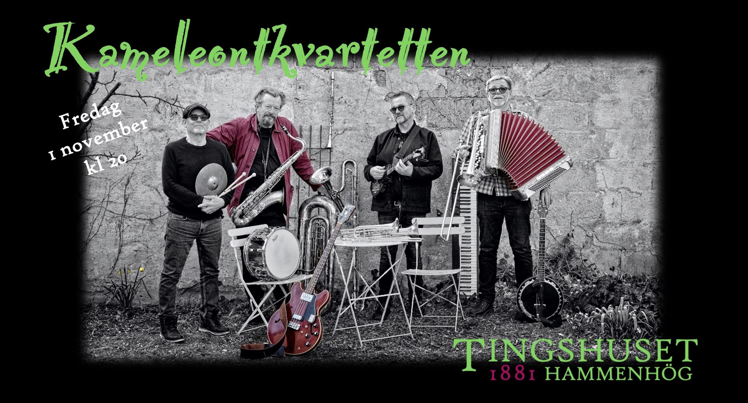 Konsert - Kameleontkvartetten - Österlen lyser