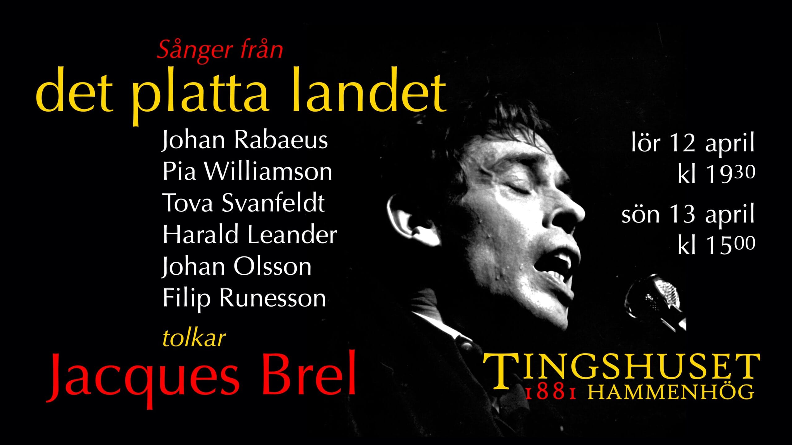 Sånger från det platta landet (13 april)
