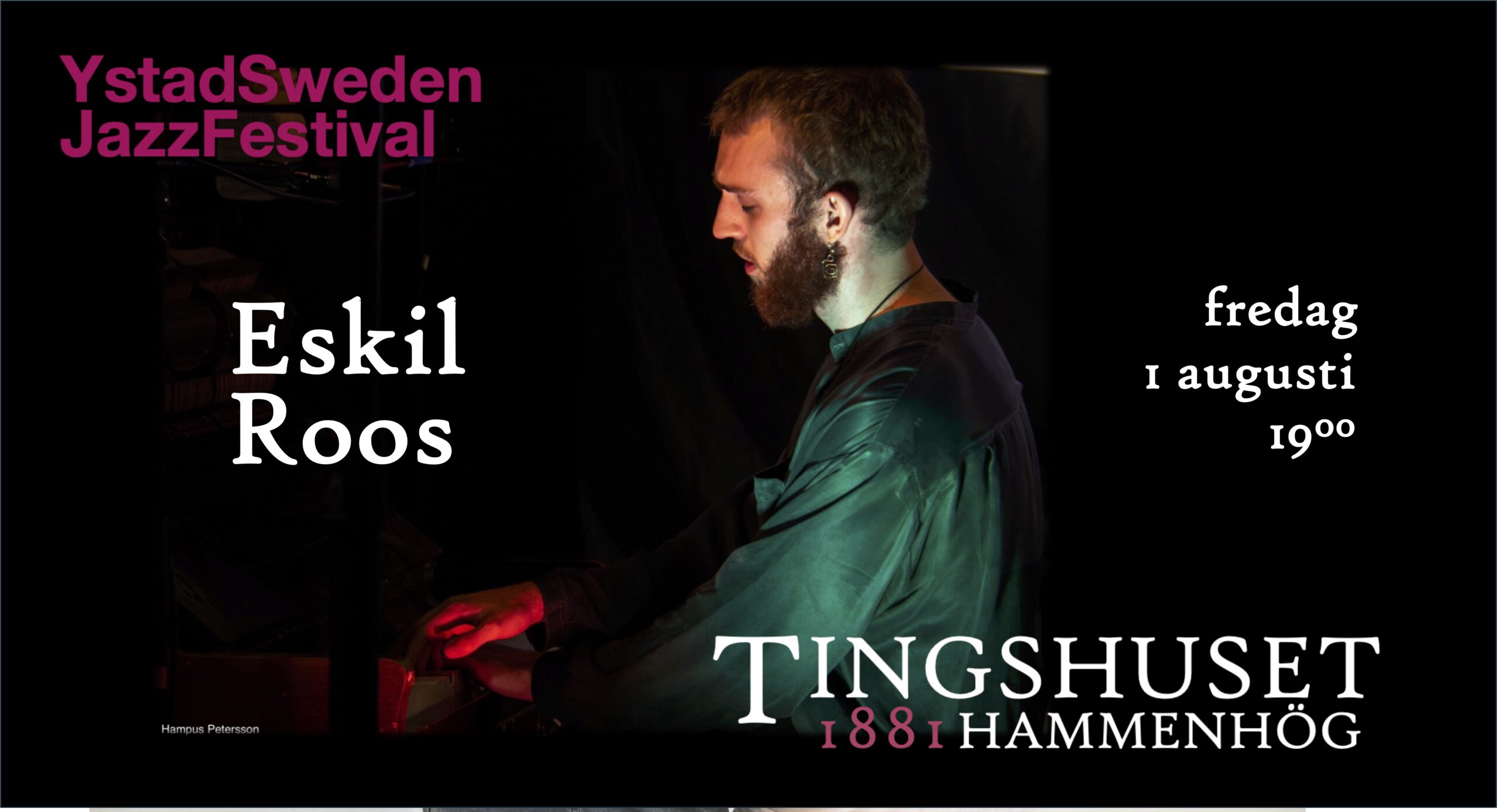 Eskil Roos – Solopiano - Ystad Jazz