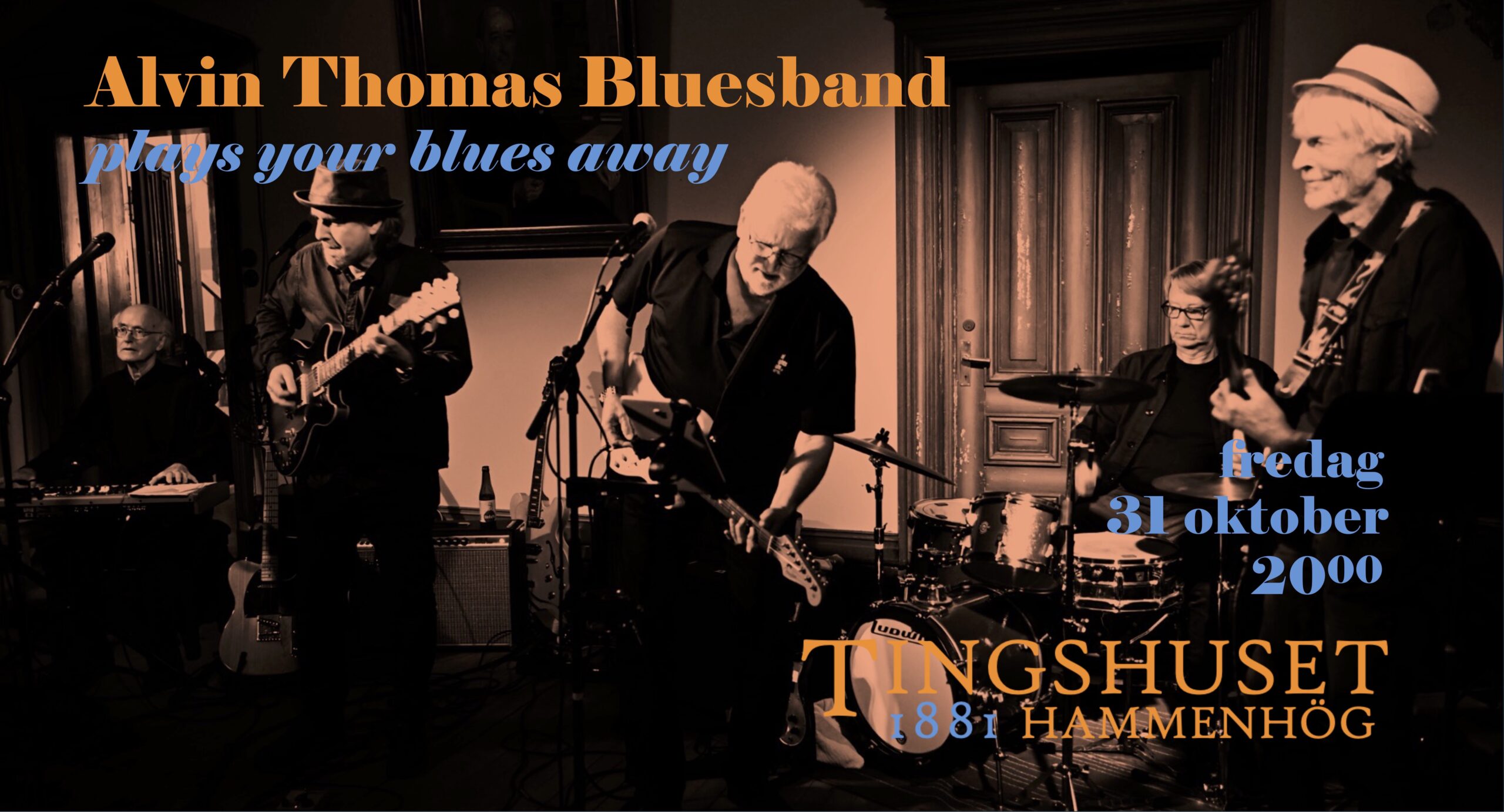 Alvin Thomas Bluesband [OBS! Utsålt]