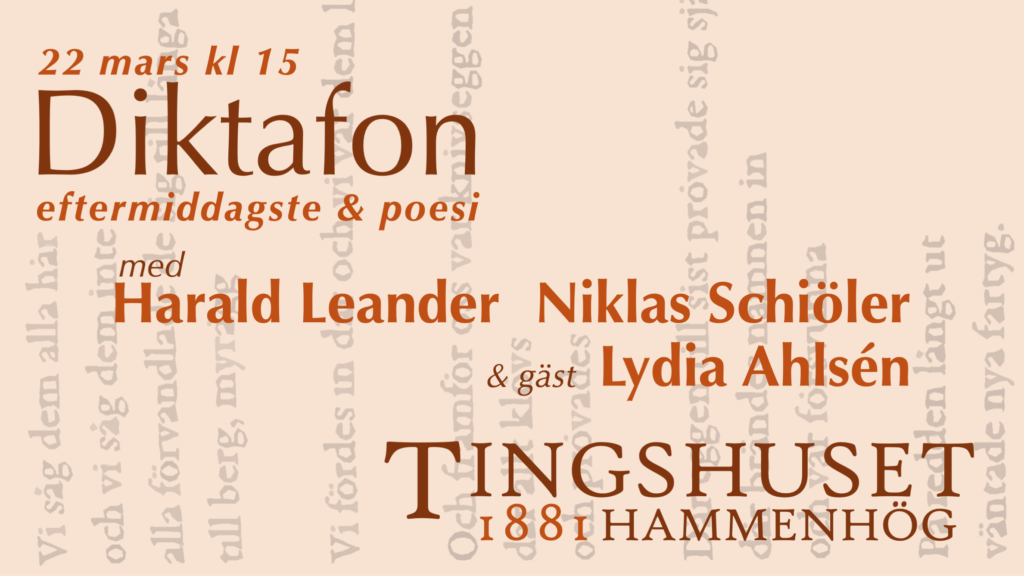 Diktafon - te & poesi