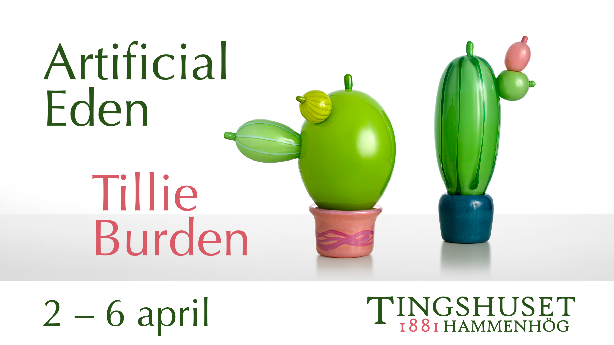 Artificial Eden - utställning med Tillie Burden