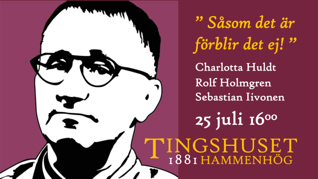 Brechtkavalkad - Hammenhögs Sommarfestival