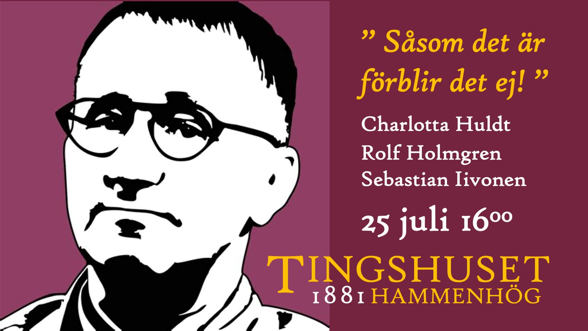 Brechtkavalkad - Hammenhögs Sommarfestival