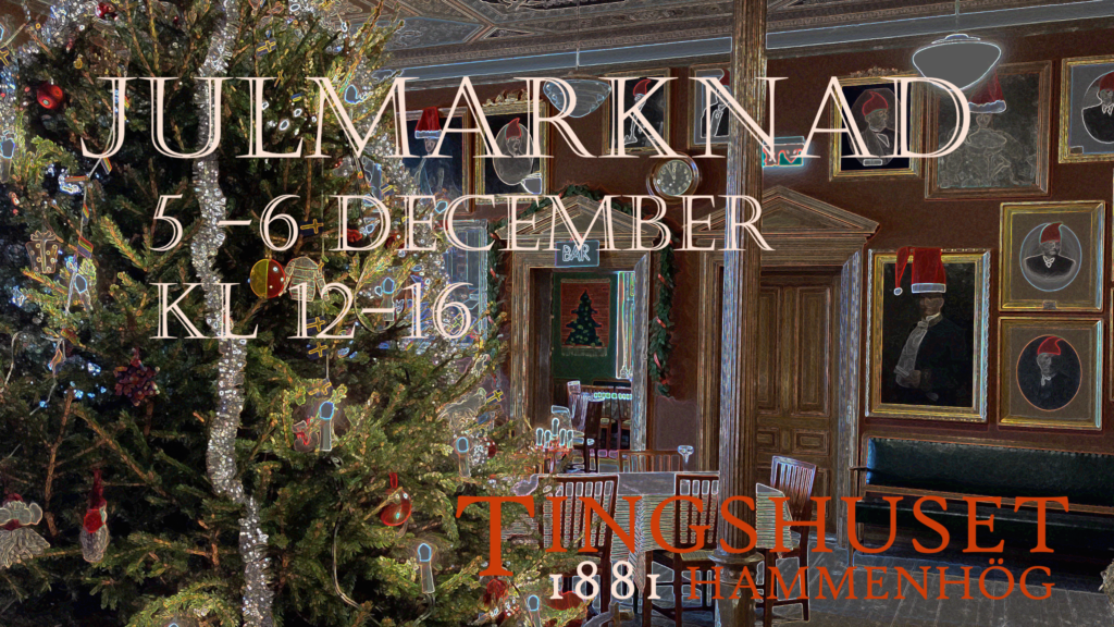 Julmarknad 5-6 december