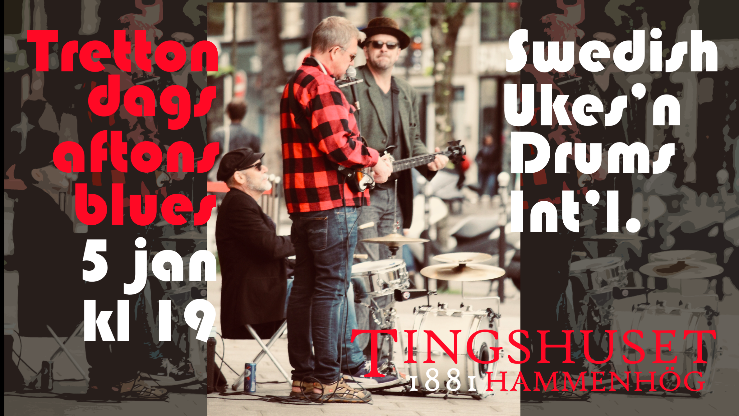 Trettondagsaftonsblues - Swedish Ukes'n Drums International